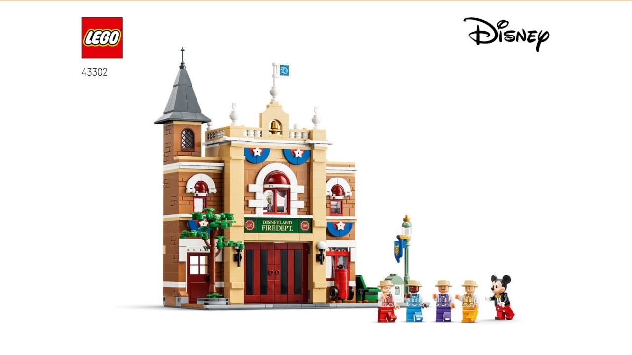 LEGO 43302 Instructions | Disney | Main Street, U.S.A. | Book 2 