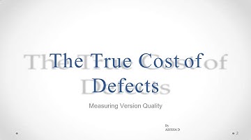 Cost of Defects |SOFTWARE TESTING