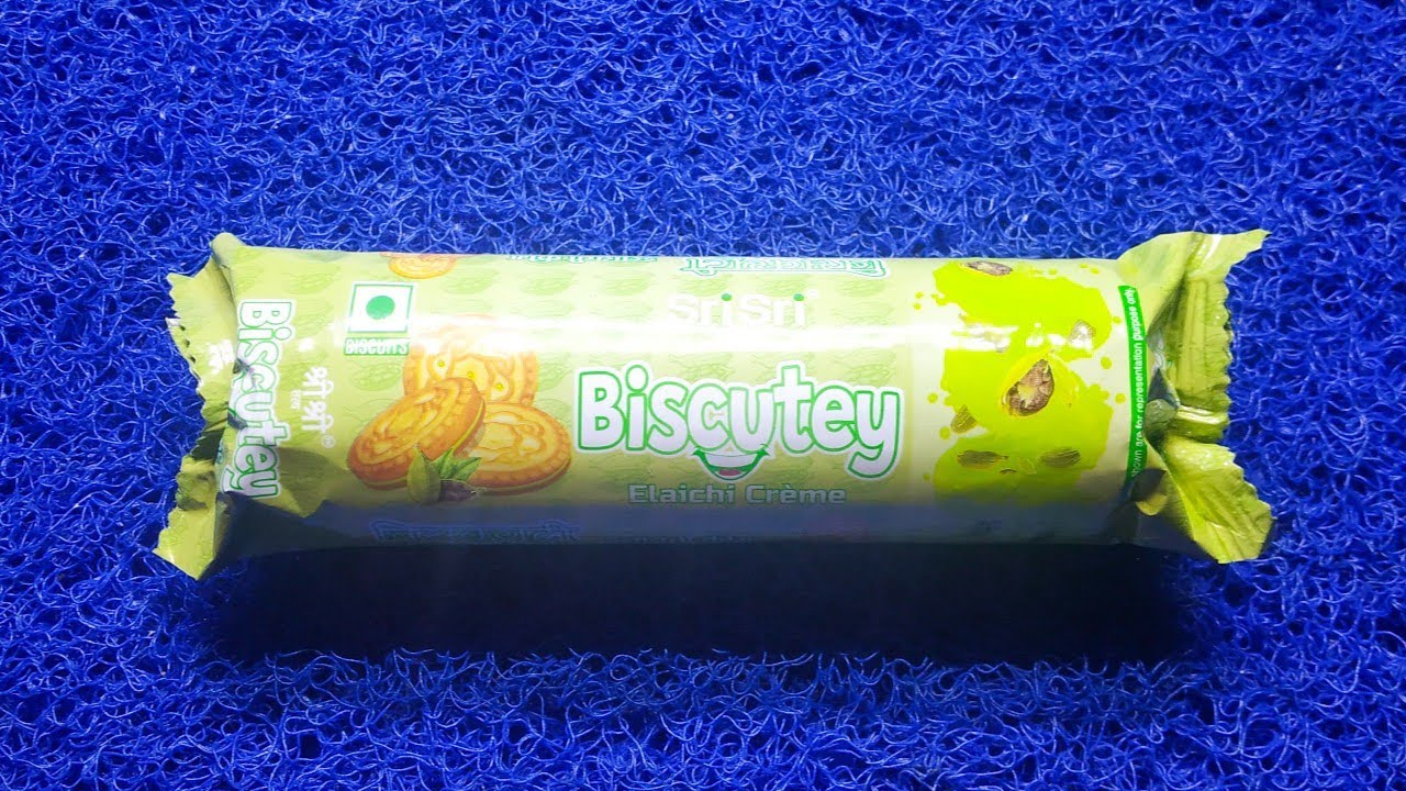 Sri sri tattva biscutey elaichi creme review
