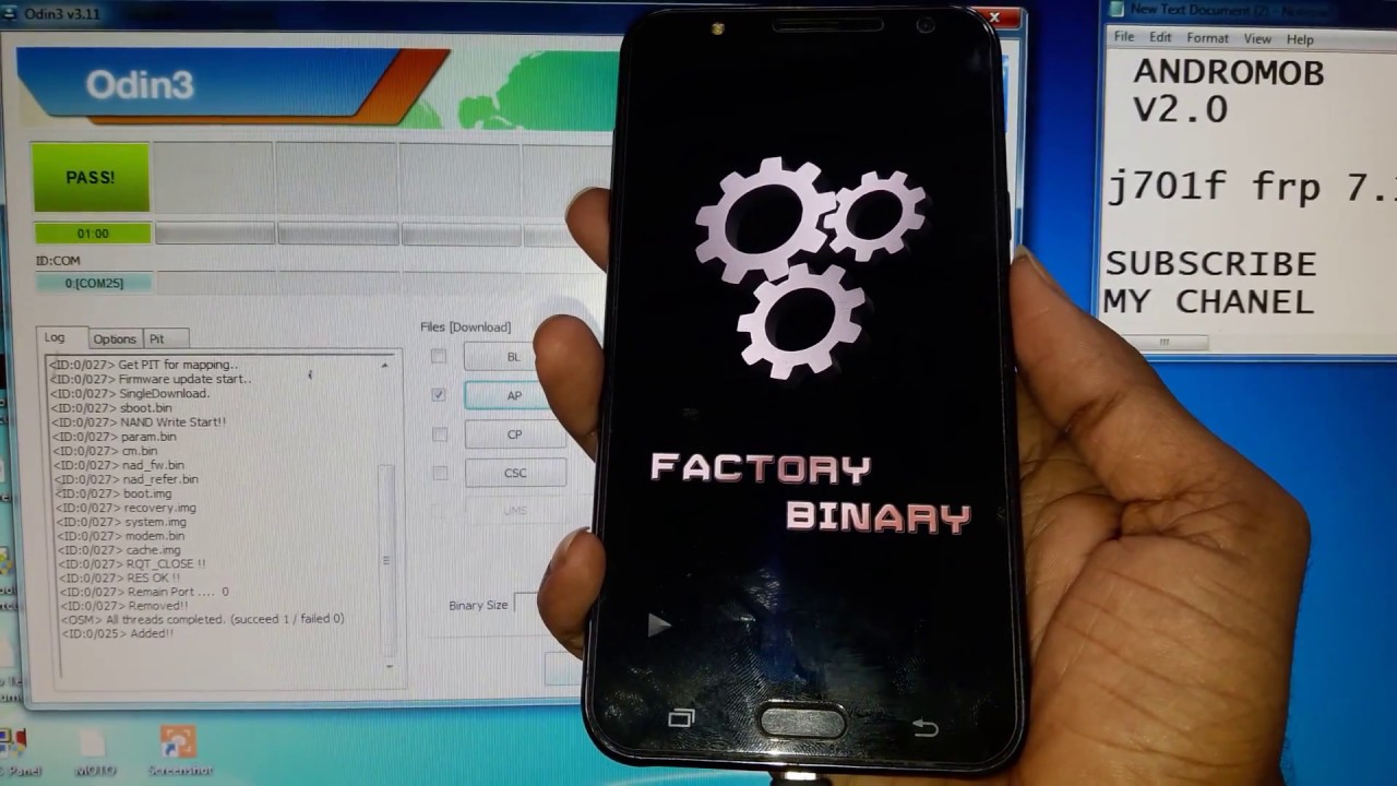 Samsung J701F (J7 NXT 2018) Frp Remove Latest Security Patch Step Wise Process