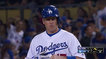 COL@LAD: Ellis plates a run with single, adds to lead