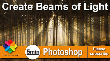 Photoshop Tutorial: How to Create Beams of Light in Photoshop