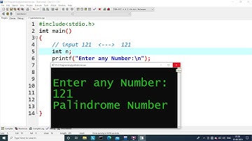 C Program to Check a Number is Palindrome or Not | Learn Coding