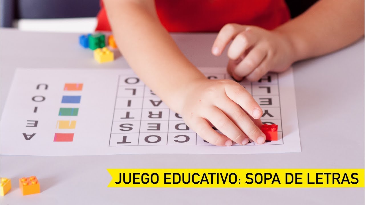 Juego Educativo Sopa De Letras Youtube