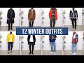 12 Stylish Winter Outfits | Men&#39;s Fashion &amp; Outfit Inspiration | I AM RIO P.