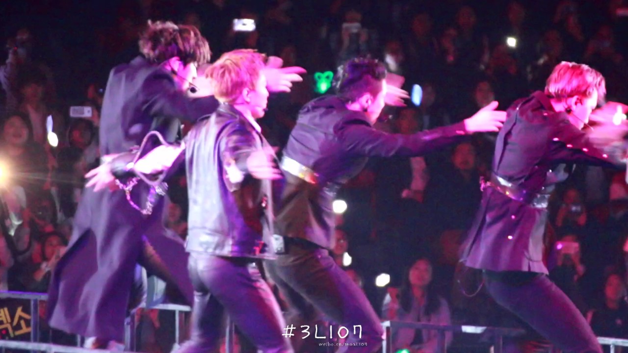 161202 MAMA IN HK EXO - TRANSFORMER LAY  Zhang Yixing 張藝興 FANCAM