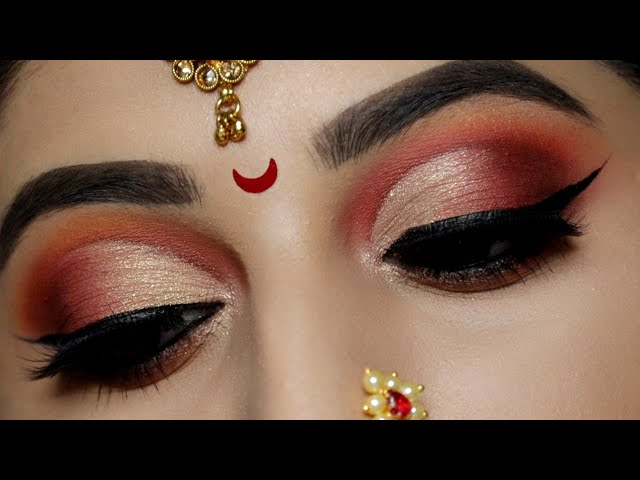 Maharashtrian Bridal Eye Makeup