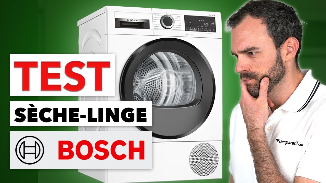 Test Sèchelinge BOSCH Série 6 Des Résultats … Surprenants ! YouTube — free download
