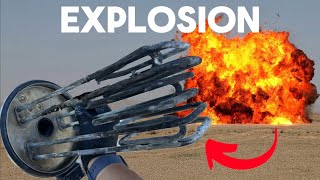 Heating Element Explosion Causes Flood