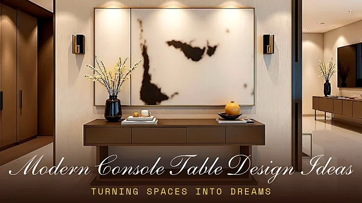 Modern Console Table Design Ideas for Entryway| Stylish Entryway Console Table Design & Decor Ideas 