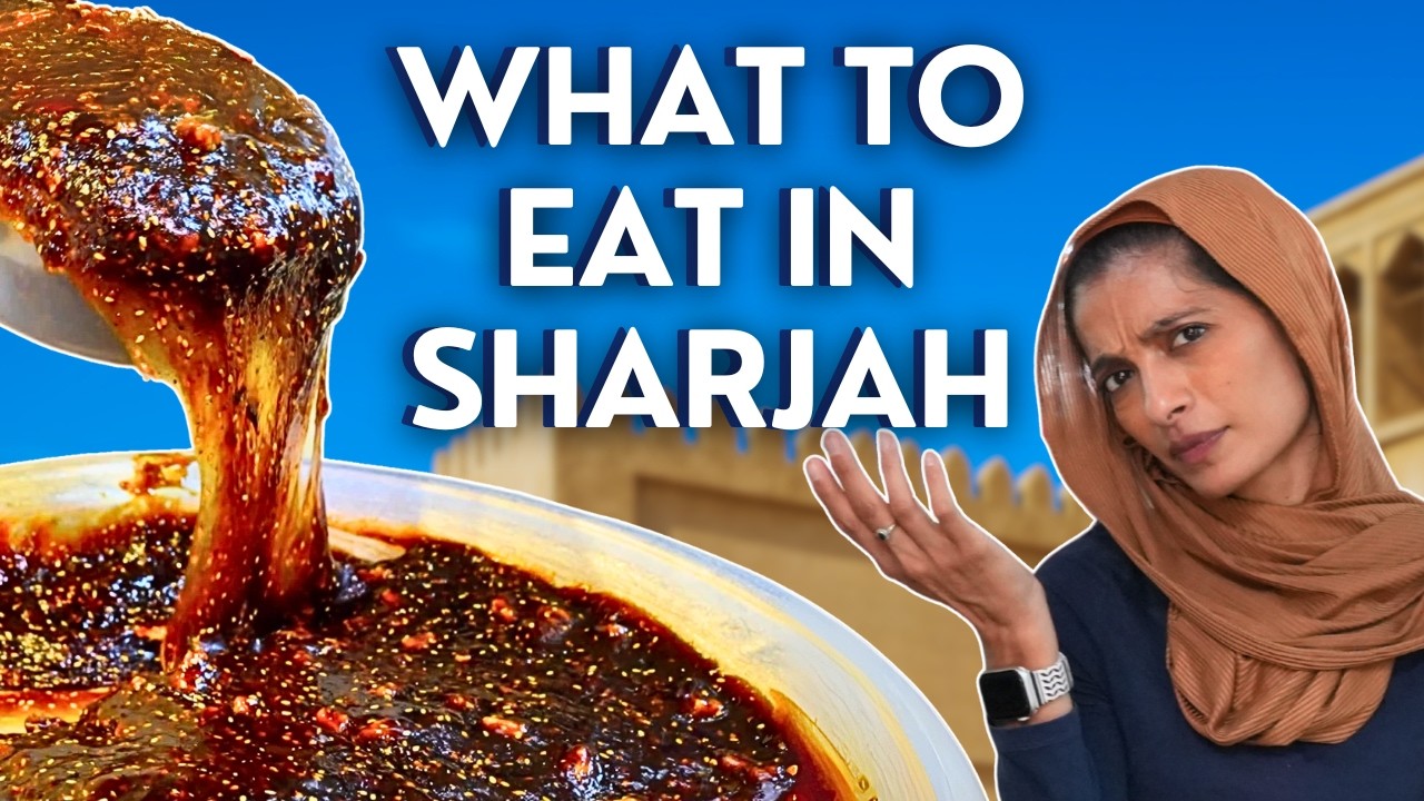 HIDDEN Street Food Tour in Sharjah Souks (Oldest Sweet Shop!)