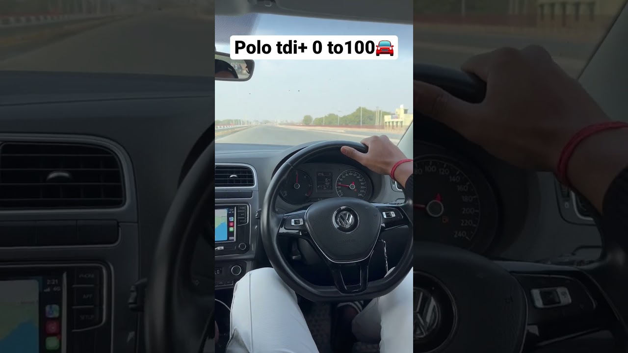 Polo ka speed test (0 to 100)  kya hi power hai bhyi polo me🤯 