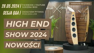 🔴 Nowości, ciekawostki i opinie z High End Show Monachium. Co fajnego w audio? Transmisja na żywo🔴