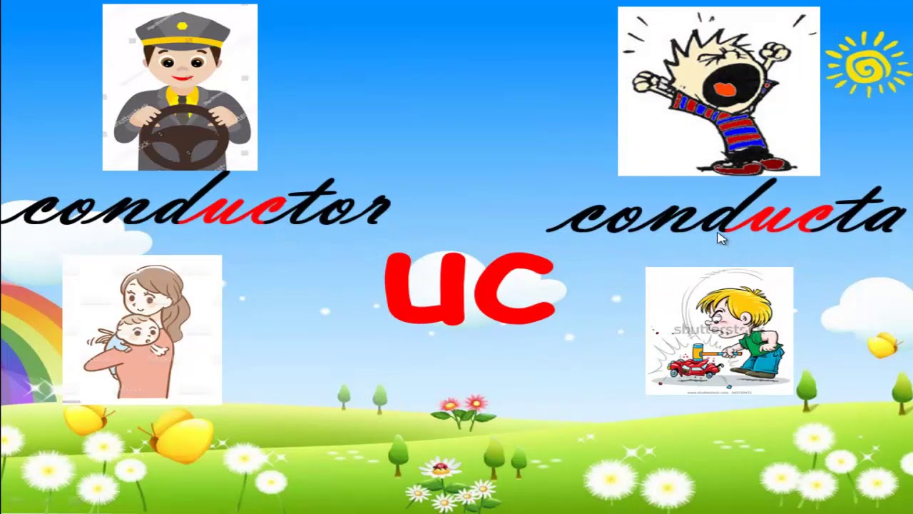 PALABRAS CON AC, EC, IC, OC, UC - YouTube