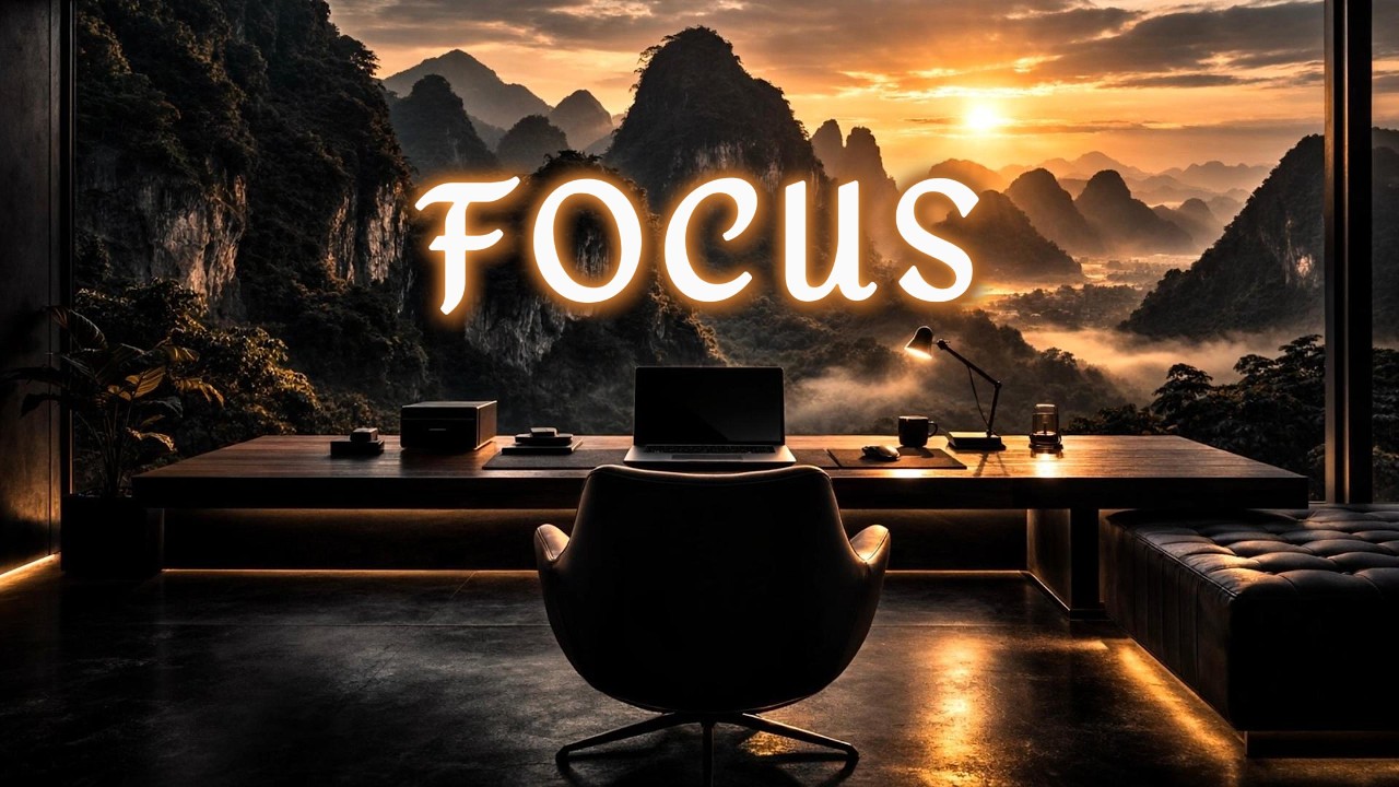 Focus Deep House (1 Hour) | Study & Work • No Vocals • Deep Groove