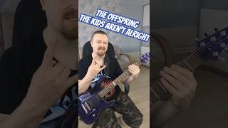 The Offspring - The Kids Aren't Alright #rock #guitar #rocknroll #guitarcover #shorts #theoffspring