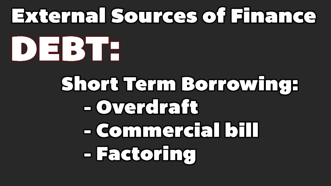 HSC Business Studies - External Sources of Finance