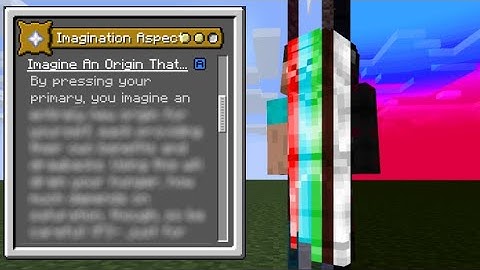 Minecraft Origins Mod: Imagine An Origin That...  (Custom Origin Showcase)