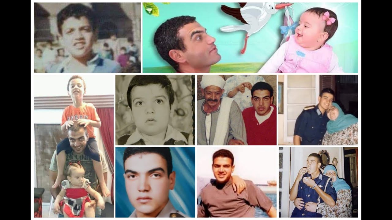 جميع صور البطل#أحمد_منسي_ تعكس جوانب من شخصيته وحياته صورا نادرة جميع مراحل حياته العمريةوصور أولاده