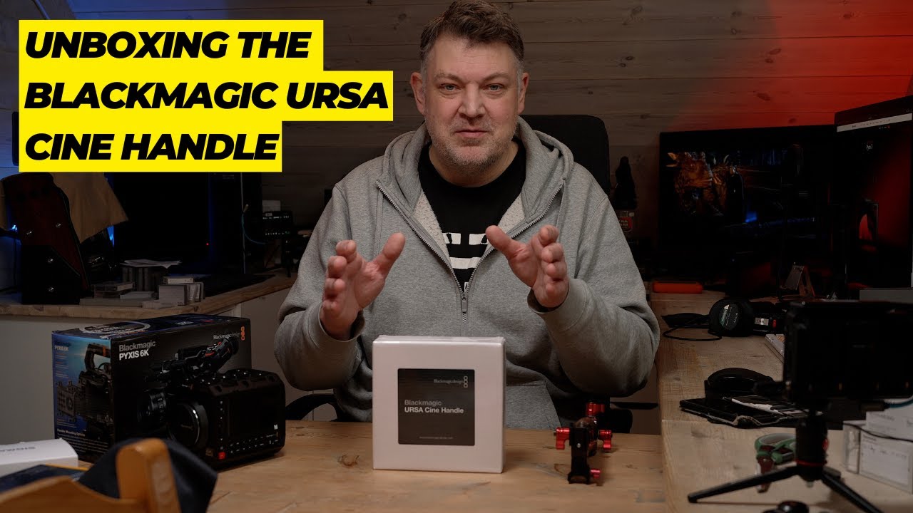 ビデオカメラ Blackmagic URSA Cine Handle Blackmagic Design URSA Cine Handle - Top Mount Handgrip for URSA/PYXIS