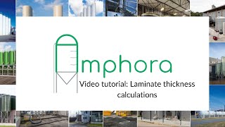 Amphora Video Tutorial 7: Laminate thickness calculations