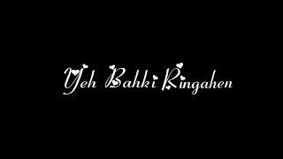 Yeh Kya Baat Hai Aaj Ki Chandni Mein Lofi Song || No Copyright Song || Black Screen Status lyrics