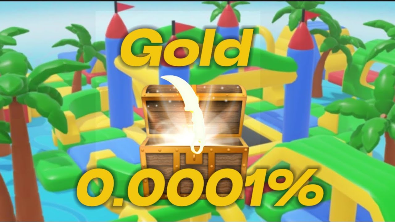 I unlocked the GOLDEN KNIFE in roblox rivals… - YouTube