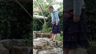 Testing our new waterfall for the first time! #waterfall