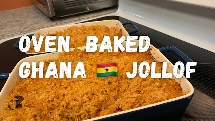 Cook With Me; Original Ghana Beef Jollof Rice, Oven Baked. A Taste You Can't Resist😋😋😋