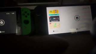 Nintendo switch 1/2 opening logos startup 