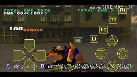 Tekken3 king rolling death cradle 👍