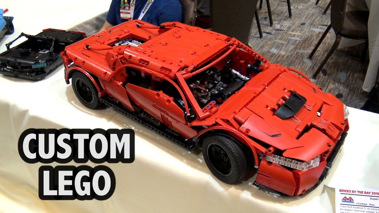 Custom LEGO Technic Supercars | Bricks by the Bay 2018 YouTube