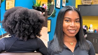 Silkpress on Low Porosity Hair