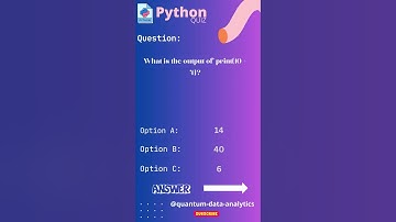Python Quiz #20