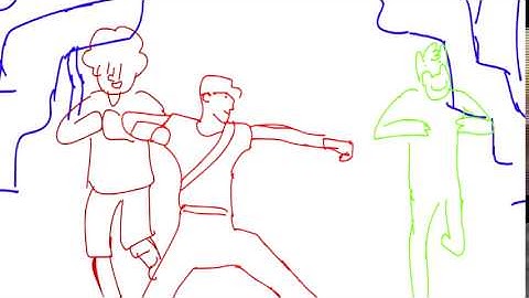 Mannrobics - Rotoscope Practice animation