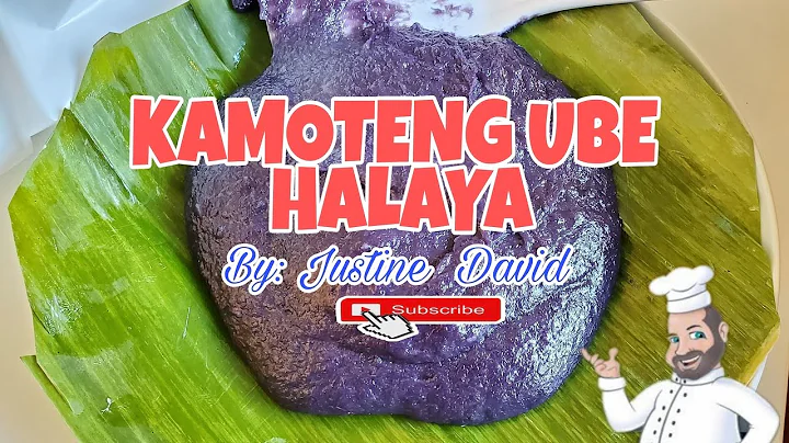 Kamoteng Ube Halaya