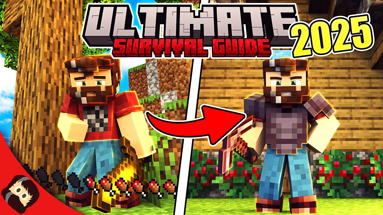 BEST Survival Minecraft Tips For 2025 - YouTube