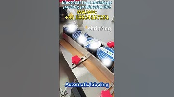 Automatic Electrician Insulating Tape Shrink Sleeve Label Machine