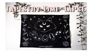 Tapestry Time-lapse // CRYSTALIZEDCRAFTS
