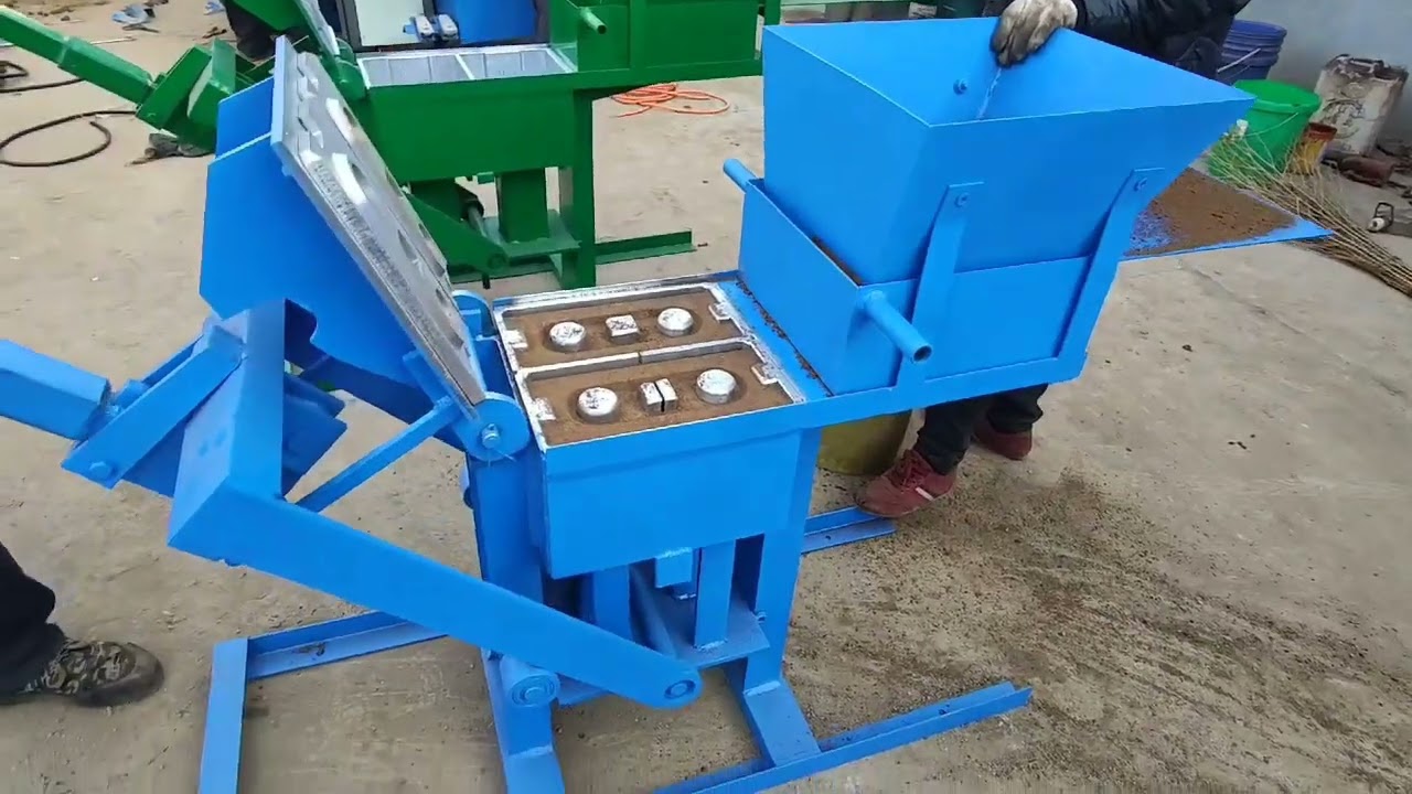 Qmr1-40 Manual Interlocking Clay Brick Making Machine