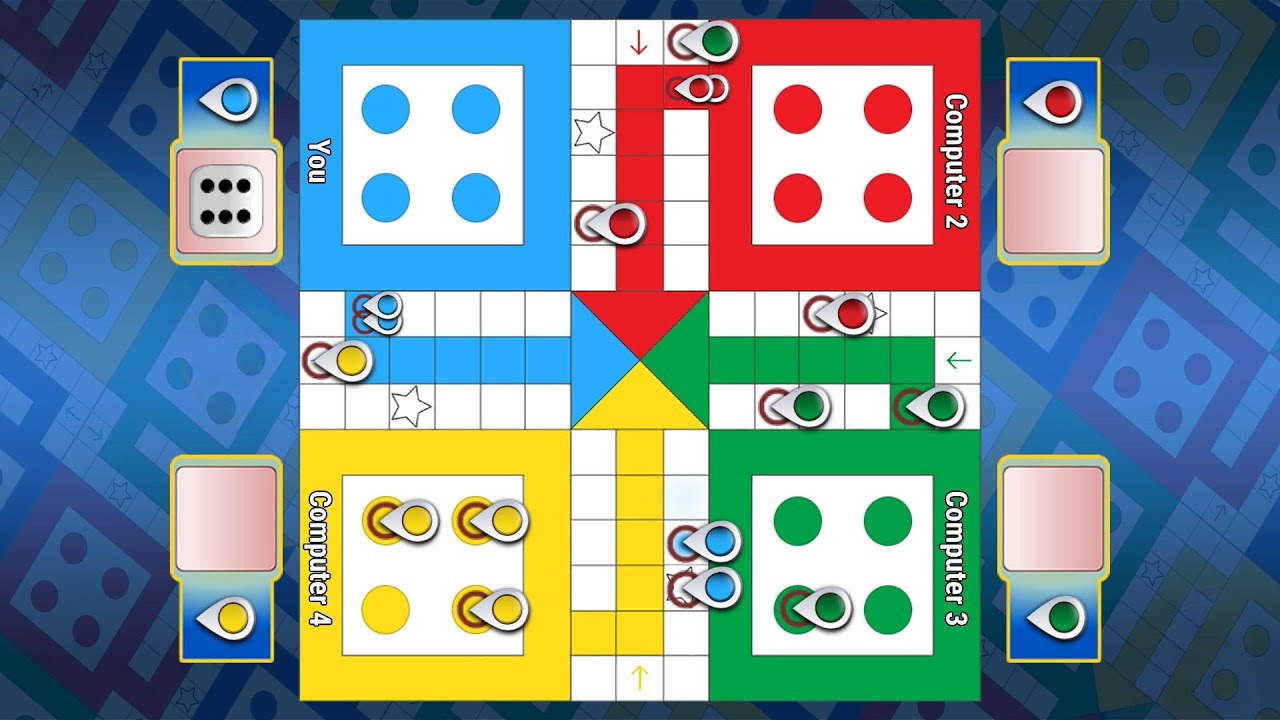 🎲 Ludo King 👑 Gameplay || How to win Ludo king || 4 players Gameplay || Ludo king tips and tricks