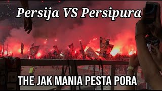 PERSIJA VS PERSIPURA. GBK PESTA FLARE, ULANG TAHUN PERSIJA