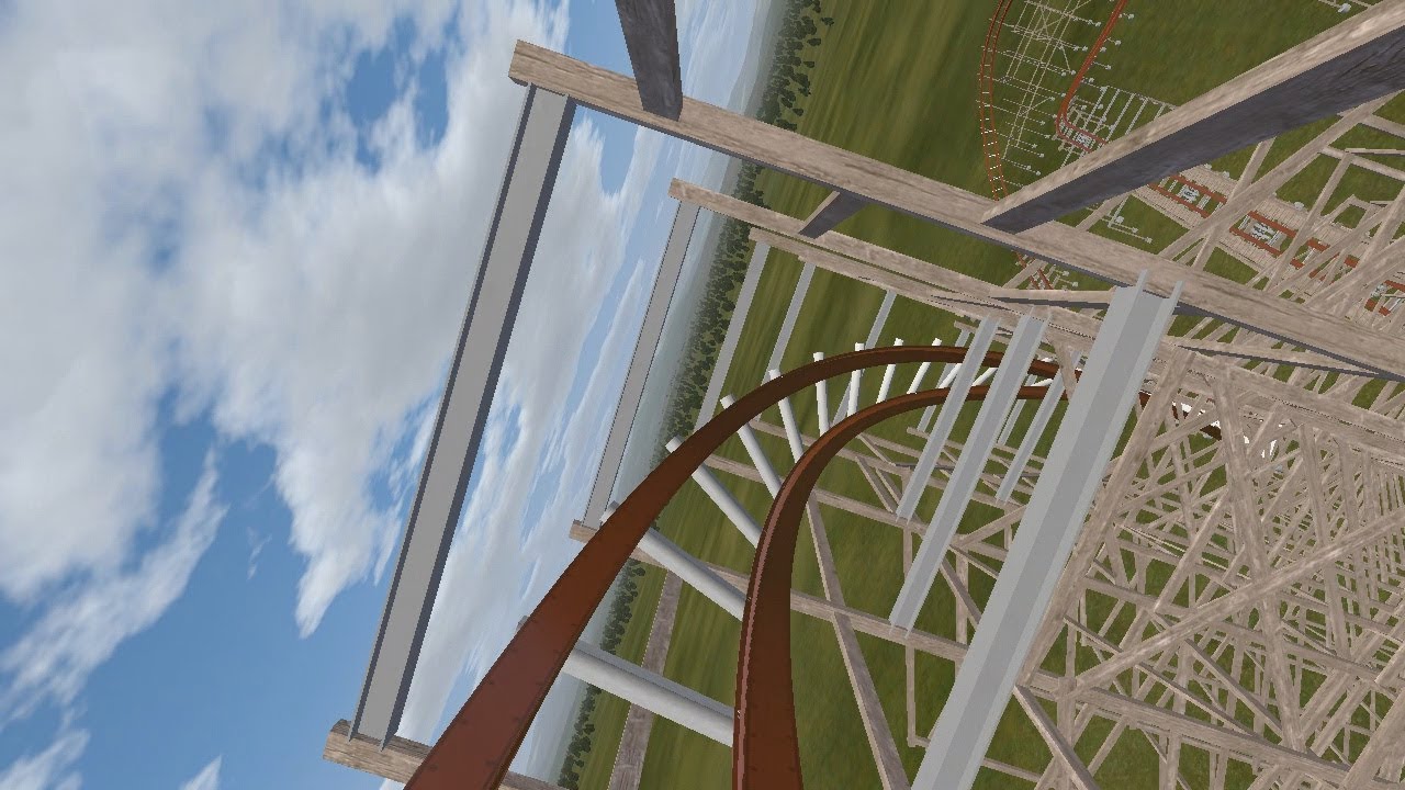 Twisted Timbers No Limits 2 Recreation | Kings Dominion | Forward POV ...