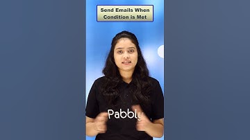 How to Send Emails When Condition is Met #shorts #gmail #googlesheets