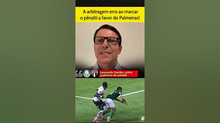 A arbitragem errou ao marcar penaiti a favor do Palmeiras?#palmeiras #viral#futebol #fyp #sãopaulo