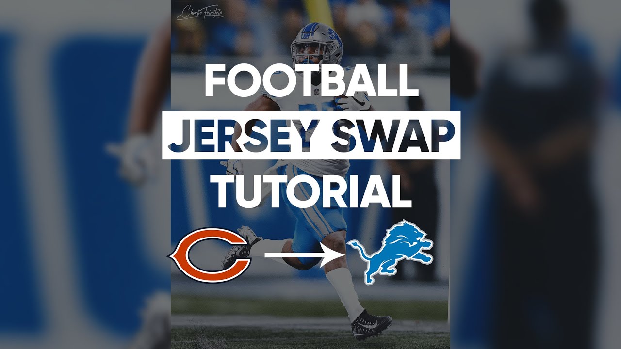 Football Jersey Swap Tutorial - Photoshop - YouTube