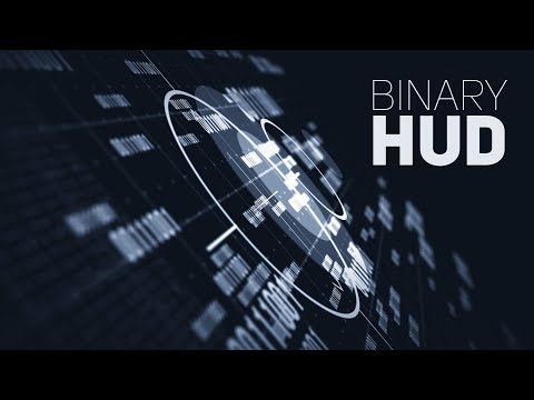 Binary HUD by After Effects │ Alfred Michael