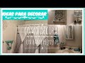 Ideas para decorar tu baño pequeño/Economico y lujoso.