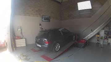1.8t dyno run 256hp e85 basic chiptuning