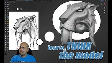 My way of thinking when modelling a concept in Blender